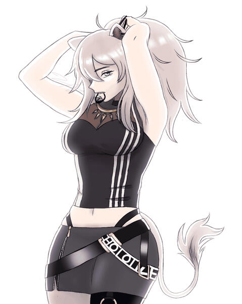 shishiro botan, hololive (gift art)