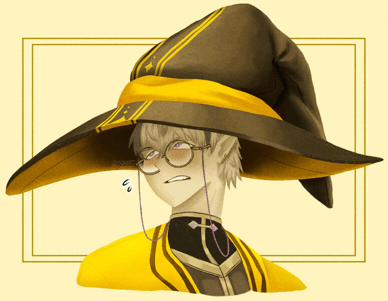 crimzon ruze, holostars en (fan art)