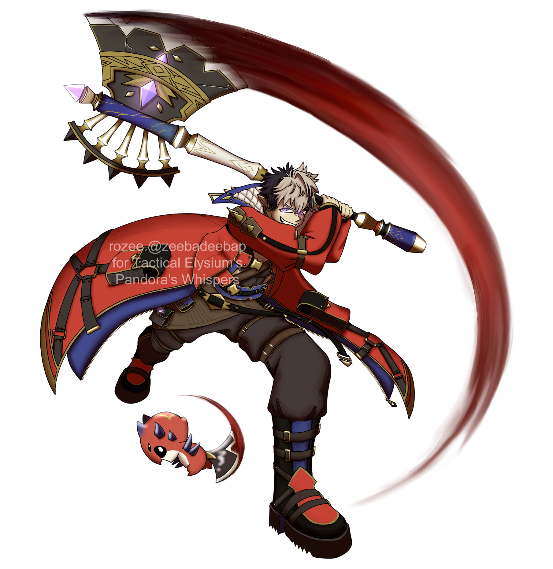 crimzon ruze (critical hit splash art), holostars en armis