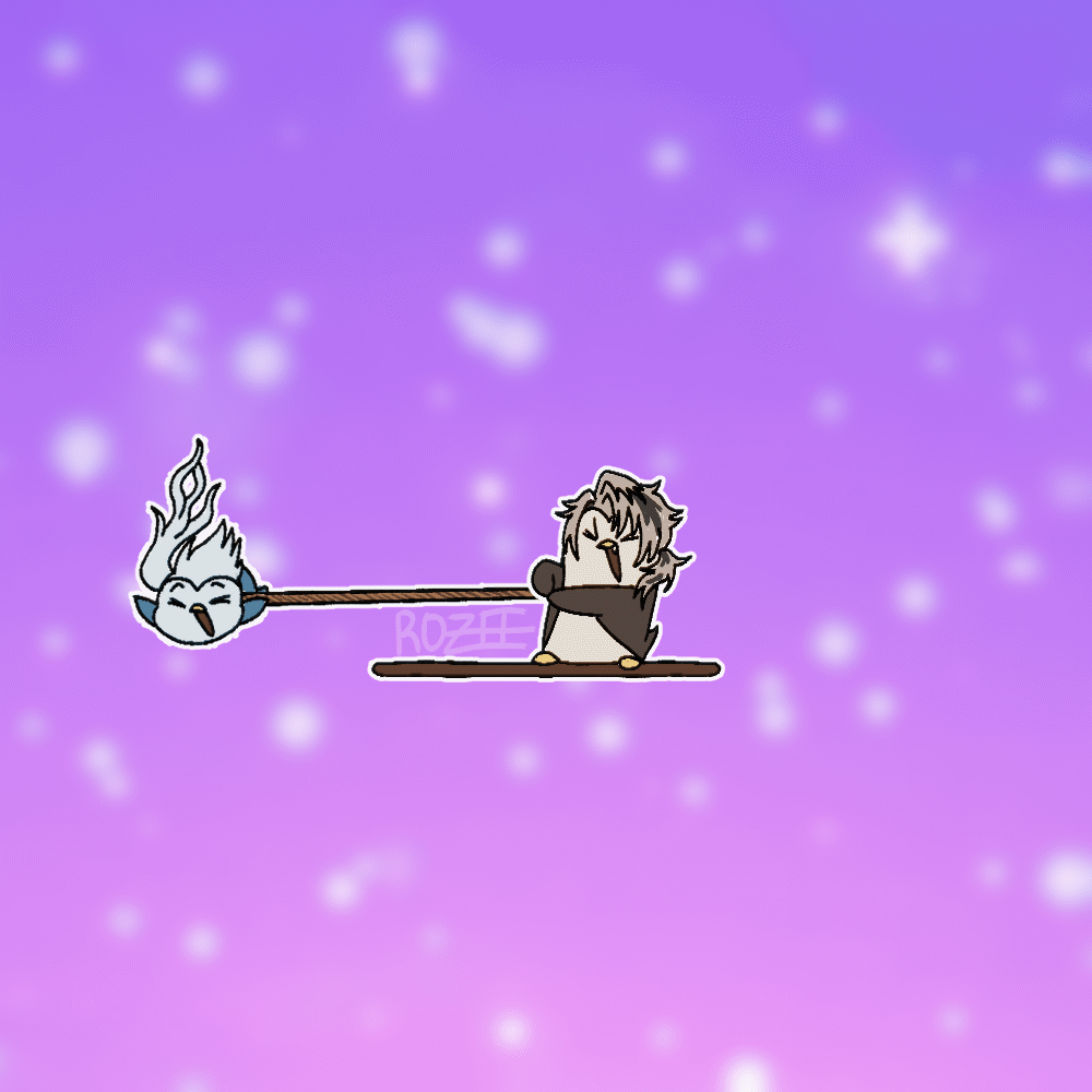 crimzon ruze and octavio, holostars en (fan art)