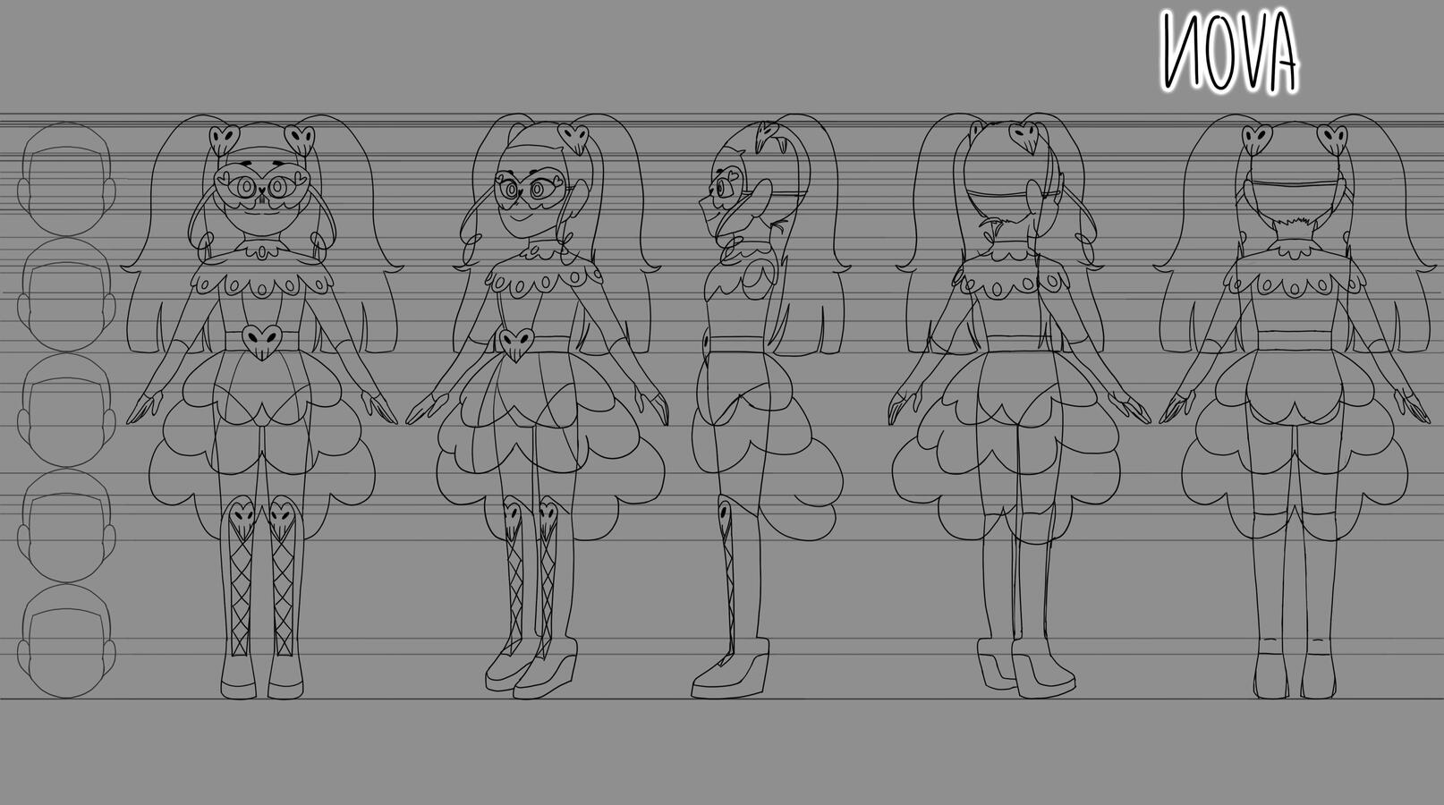 fixing bridges - nova - character sketches