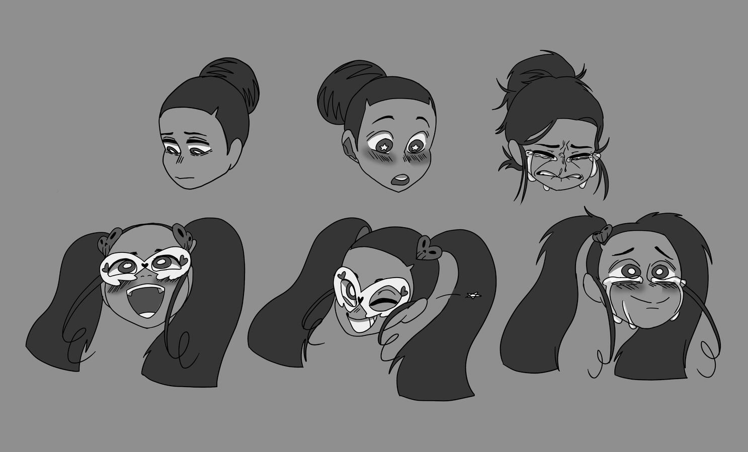 fixing bridges - avon/nova - facial expressions